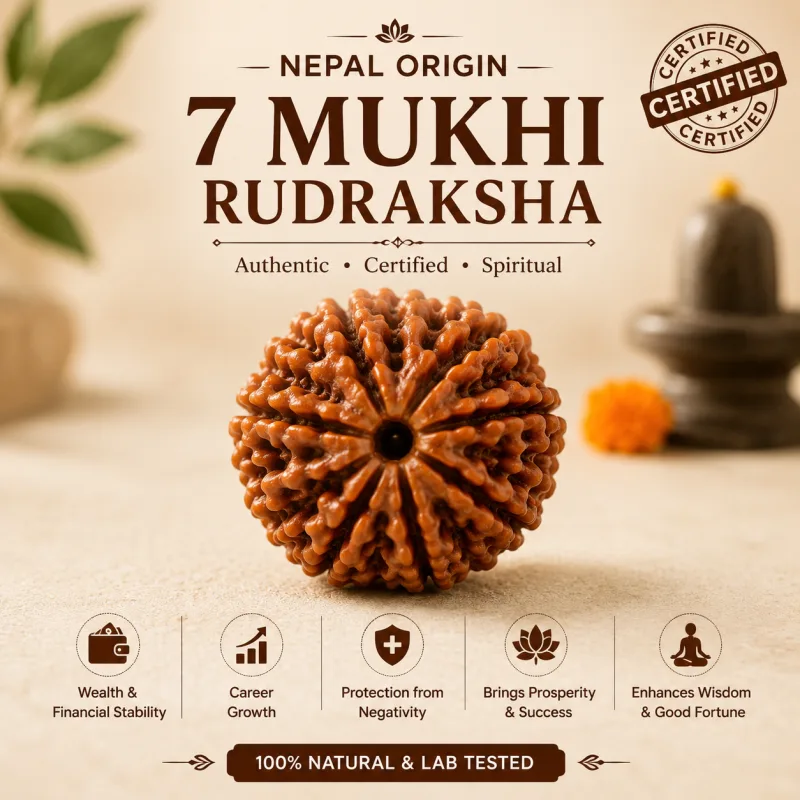 Nepal Origin 5 Mukhi Rudraksha